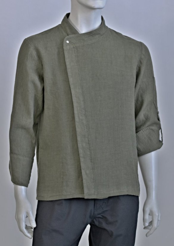 Chef coat jacket - 100% linen - Size: XXL