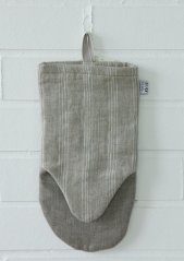 Oven glove - 100% linen