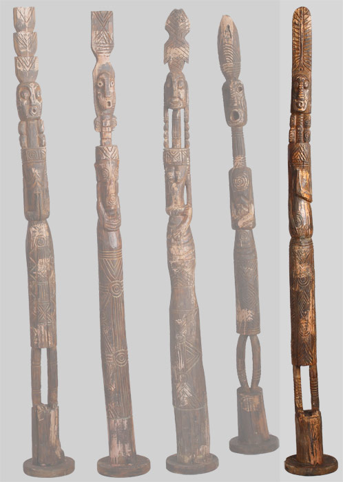 Totem - masiv - teak Totem - masiv - teak