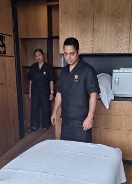 Oděvy pro pracovníky wellness a SPA - Barva trička - 95 mátová