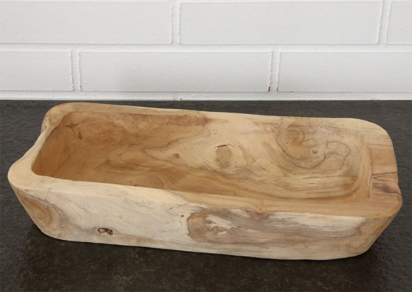 Bowl - solid teak