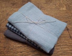 Linen kitchen towels - 3 pieces