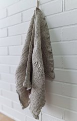 Linen waffle towel 35 x 65 cm