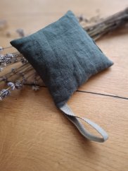 Lavender cushion for good night sleep - 100% linen