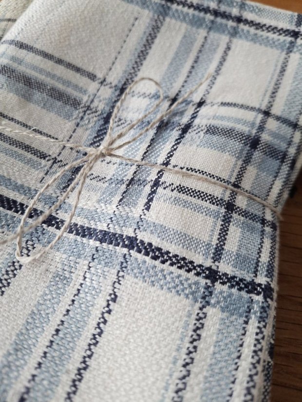 Mycí ubrousek na nádobí / hadřík na úklid - 100% len - 2 ks