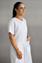Krankenpflegekittel - 95% baumwolle, 5% elasthan