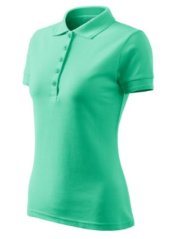 Damen poloshirt mit höherem gewicht - 65% baumwolle, 35% PES