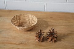 Bowl - palm fiber