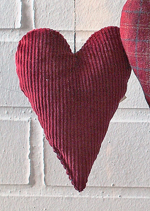 Hanging decoration - srdíčko