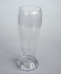 Glass  beer 0,5 l - clear glass