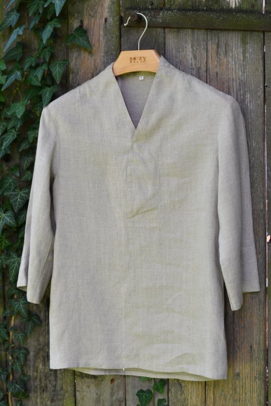 Arbeitstunika unisex - 100% leinen - Größe: XXL