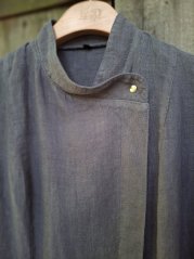 Chef coat jacket - for ladies - 100% linen