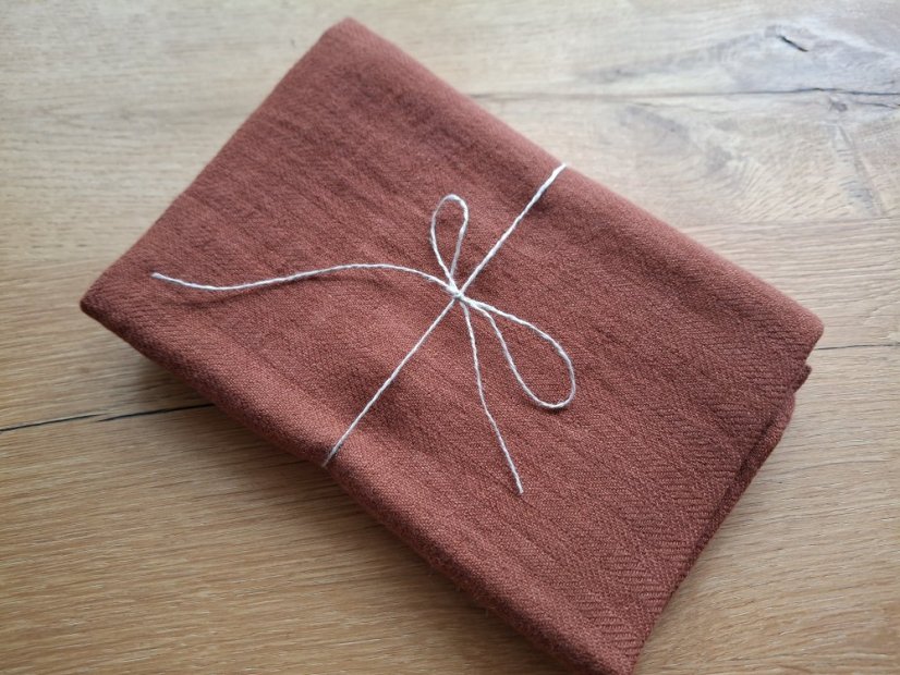 Kitchen towel - herringbone - 100% linen