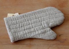 Oven glove - 72% linen, 28% cotton