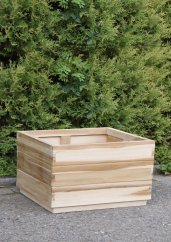 Blumentopf - teak