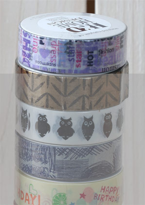 Washi tapes - lepící pásky - H&D HOME DESIGN