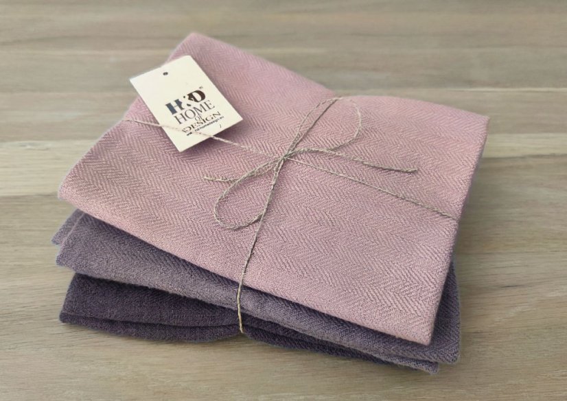 Kitchen towels - 3 pieces - 100% linen
