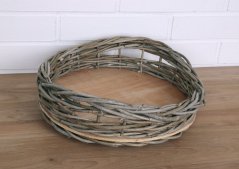 Basket - tray - rattan  kubu