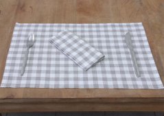 Tischset - 2 stück - 50% leinen, 50% baumwolle