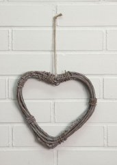 Heart - wicker