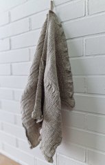 Linen waffle towel 35 x 65 cm