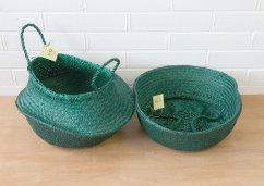 Basket - bag - sea grass