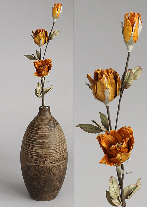 Decoration - celulose flowers