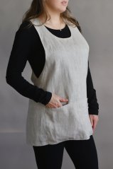 Linen apron for housekeeping
