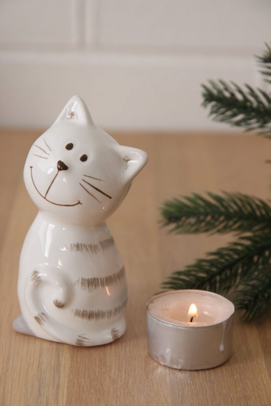 Keramika - kočka malá