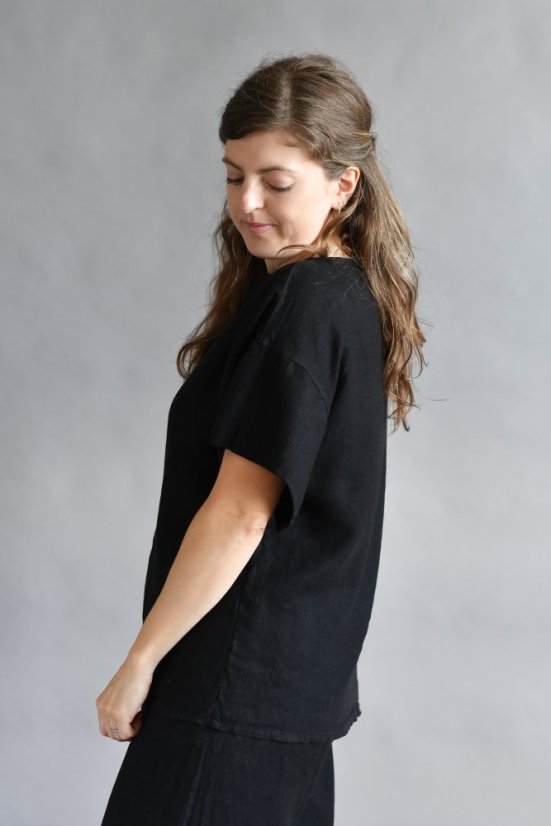 Dámská halenka - 100% len - Velikost: 46