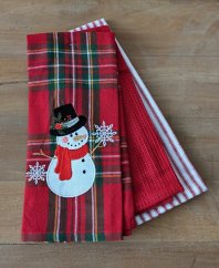 Kitchen towels - 3 pieces - 100% cotton