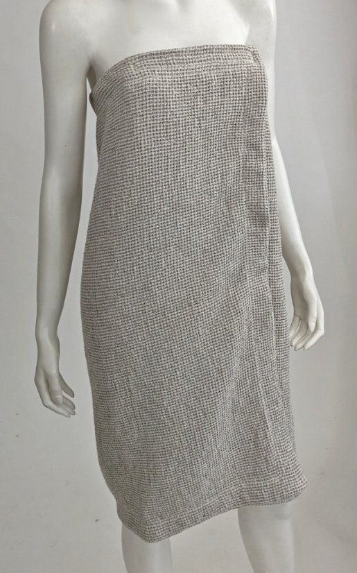 Dámský kilt do sauny - 100% len - vazba vafle