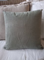 Kissenbezug - 100% leinen - 50 x 50 cm