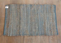 Teppich - gewebt - 50% baumwolle, 50% hanf