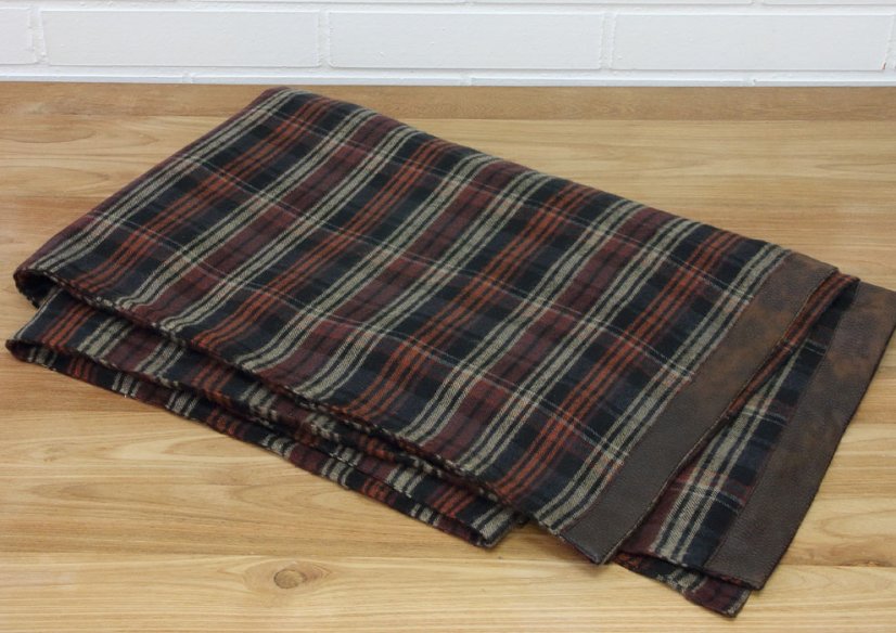 Hřejivá deka s lemovaným okrajem