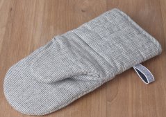 Oven glove - 72% linen, 28% cotton