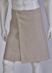 Herren sauna kilt - 100% Leinen