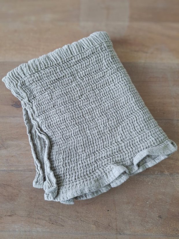 Linen waffle towel 35 x 65 cm