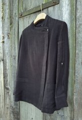 Chef coat jacket - for ladies -  100% linen