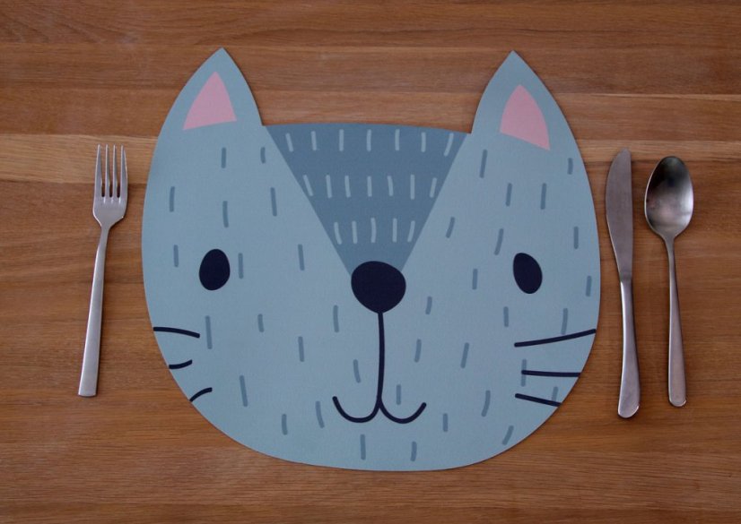 Dětské prostírání - kočka - 1 ks