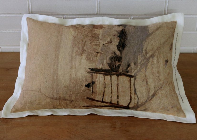 Cushion cover - 100% linen  - 60 x 40 cm