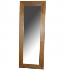 Mirror - solid wood frame - teak