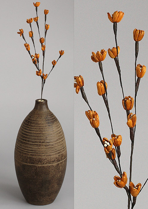 Decoration - celulose flowers