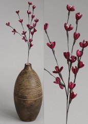 Decoration - celulose flowers