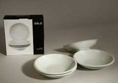 Soup plate, diameter 20,5 cm - porcelain