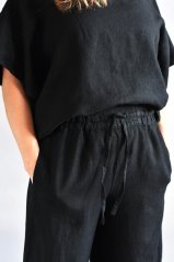Wellness pants - 100% linen