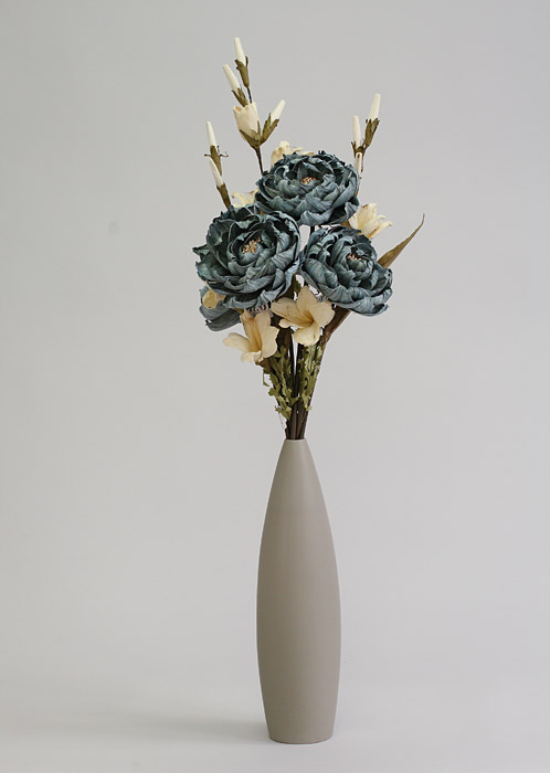Aranžmá trvalé hodnoty (celulozové květy+váza)