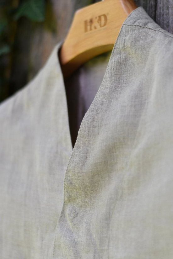 Arbeitstunika unisex - 100% leinen - Größe: XS