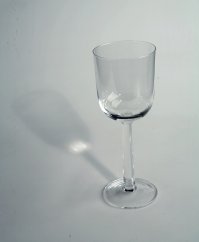 Glass for wine 0,25 l - clear glass