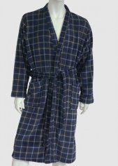 Unisex-velours-bademantel